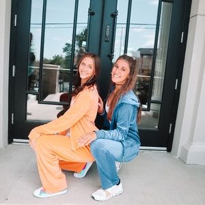 VELVET ORANGE TRACKSUIT